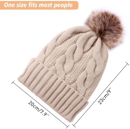 Vue 6 de Bonnet Dhiver Chaud En