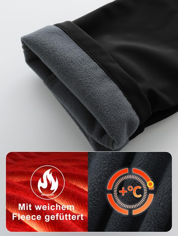 Vue 2 de Pantalon Softshell Pour Garcon