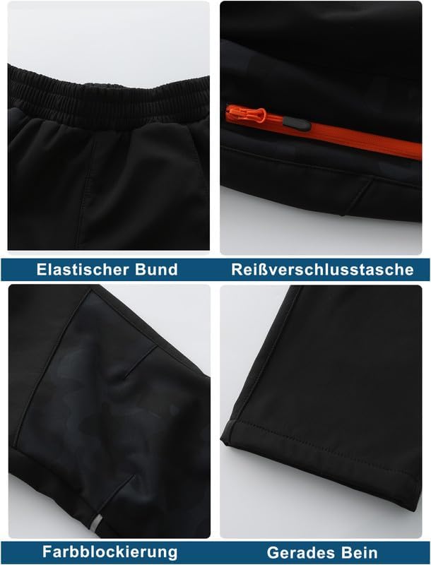Vue 4 de Pantalon Softshell Pour Garcon