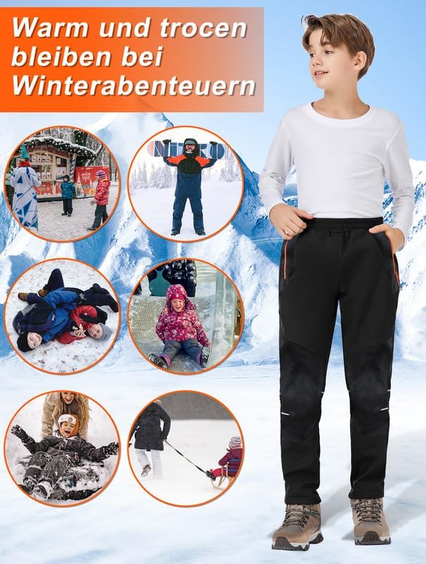 Vue 5 de Pantalon Softshell Pour Garcon