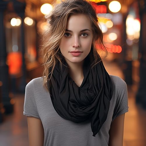 Vue 5 de Snood Echarpe Tube Pour