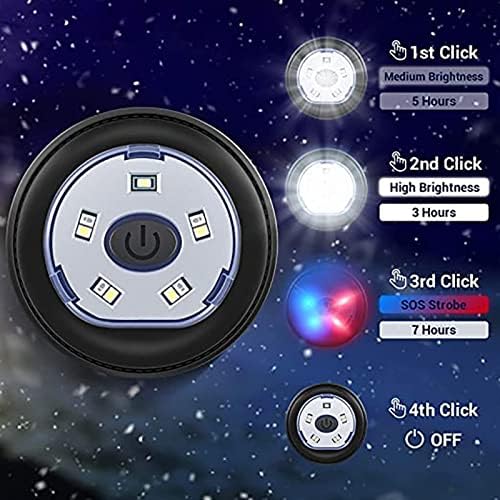 Vue 4 de Led Bluetooth Bonnet Lumineux