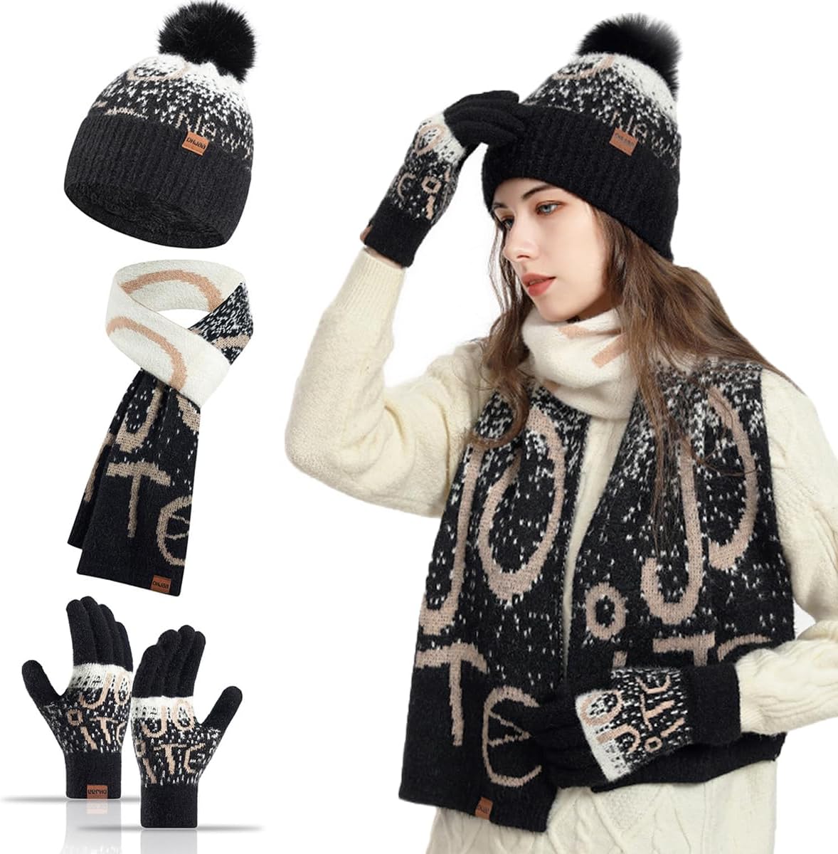 Ensemble Bonnet Dhiver Pieces