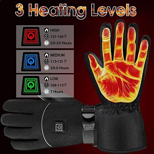 Vue 2 de Gants Chauffants Pour Femme
