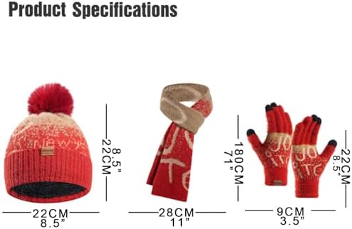 Vue 3 de Ensemble Bonnet Dhiver Pieces