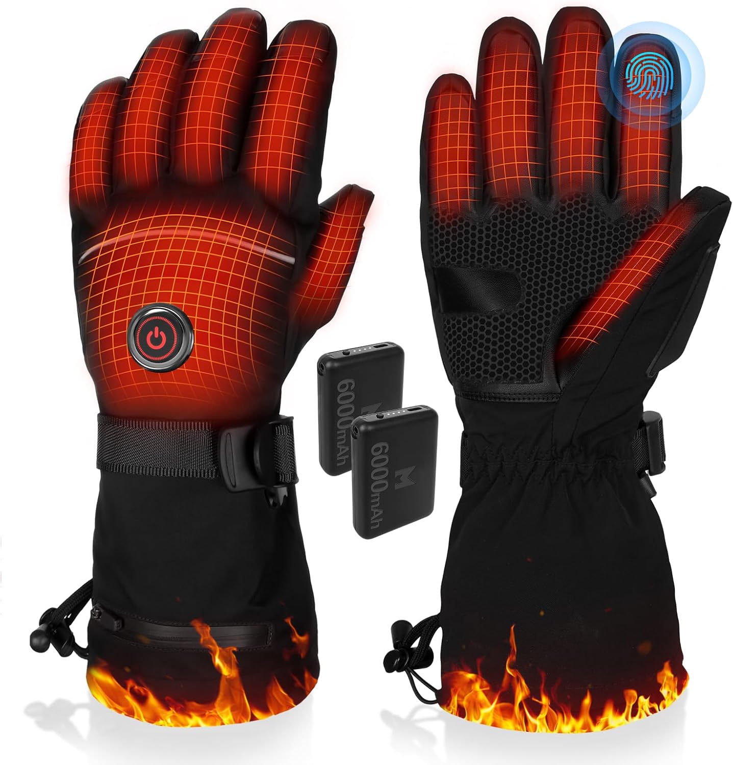 Gants Chauffants Mah