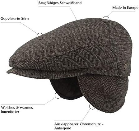 Vue 6 de Breiter Casquette Plate Dhiver