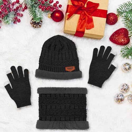 Vue 7 de Bonnet Echarpe Et Gants