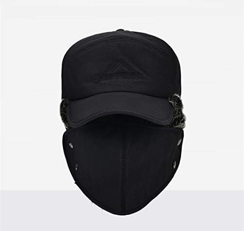 Vue 4 de Homme Chapka Coton Hiver