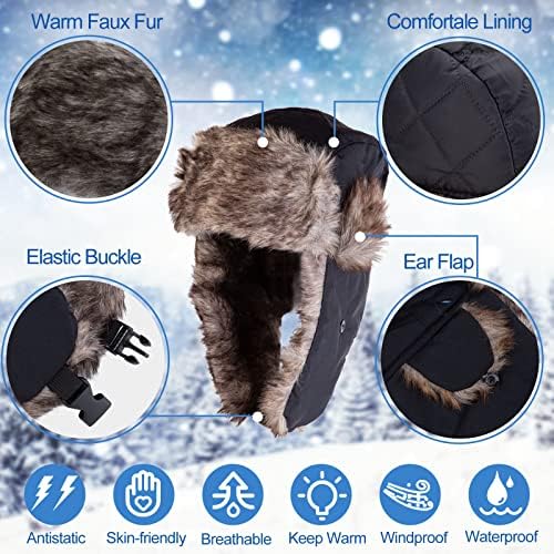 Vue 2 de Chapeau De Trappeur Hiver