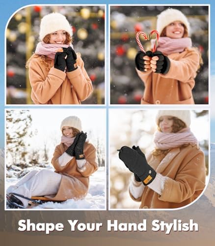 Vue 6 de Gants Dhiver Pour Hommes