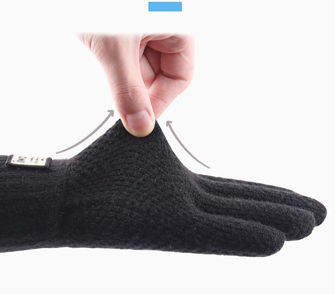 Vue 2 de Gants Dhiver Chauds En