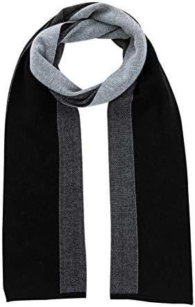 Vue 3 de Laine Merinos Echarpe Pour