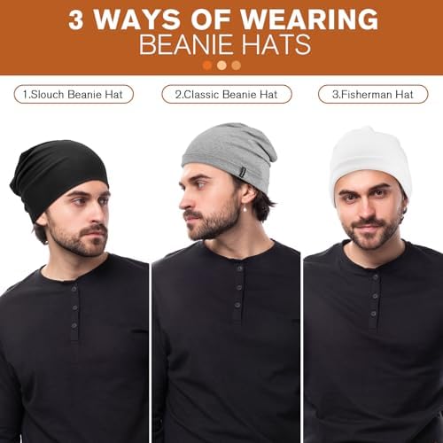Vue 7 de Slouchy Bonnet Pour Femme