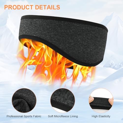 Vue 3 de Polaire Bandeau De Sport
