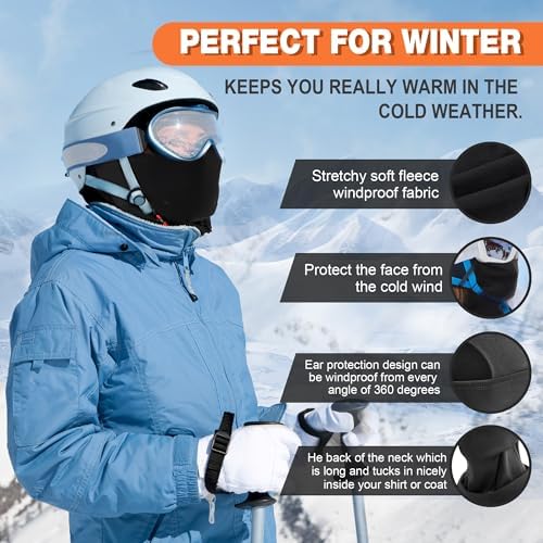 Vue 3 de Cagoule De Ski Cagoule