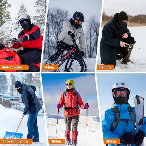 Vue 7 de Cagoule De Ski Cagoule