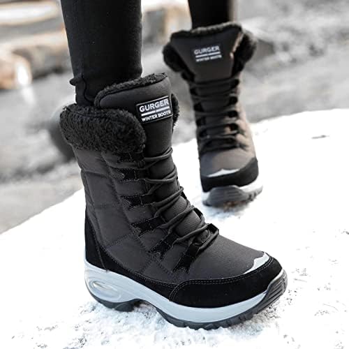 Vue 5 de Bottes Hiver Femme Fourrees