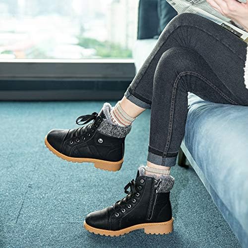 Vue 4 de Bottes Femme Bottines Plates