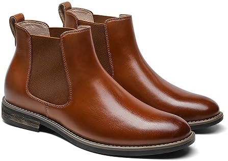 Vue 3 de Bottine Homme Cuir Chelsea