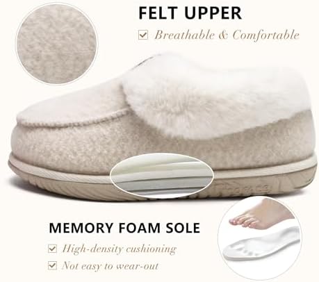 Vue 3 de Chausson Femme Hiver Chaud