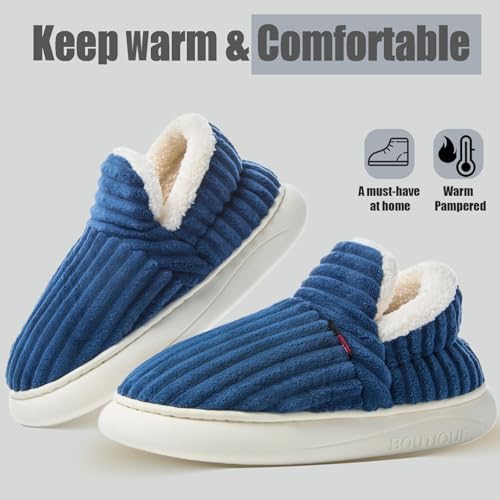 Vue 4 de Chaussons Femme Pantoufles Homme
