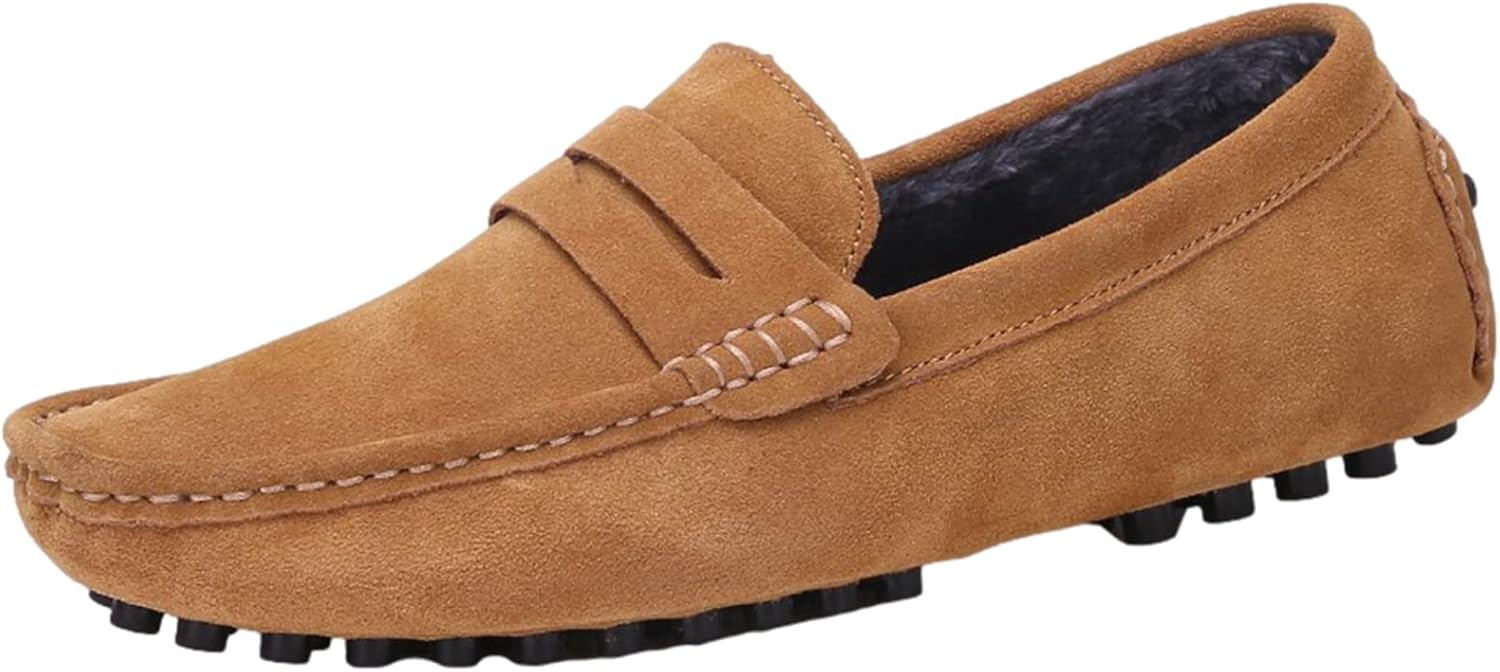 Hommes Daim Penny Loafers