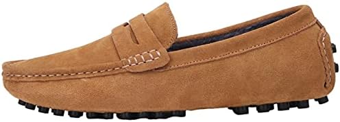 Vue 2 de Hommes Daim Penny Loafers