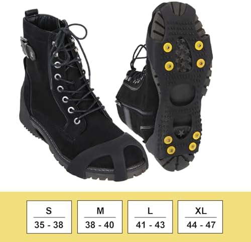 Vue 4 de Crampons Antiderapants Chaussures Pointe