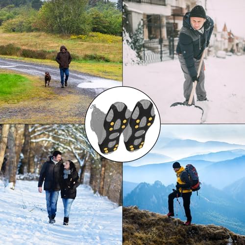 Vue 6 de Crampons Antiderapants Chaussures Pointe