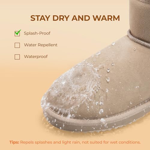 Vue 5 de Bottes Femme Hiver Chaudes