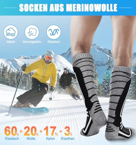 Vue 2 de Chaussette De Ski En