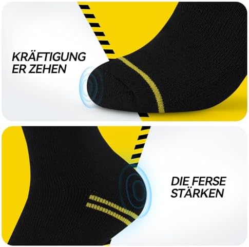 Vue 5 de Chaussettes Homme De Travail