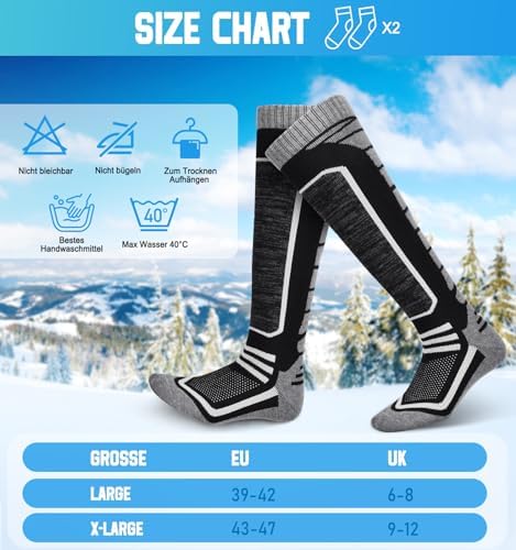 Vue 5 de Chaussette De Ski En