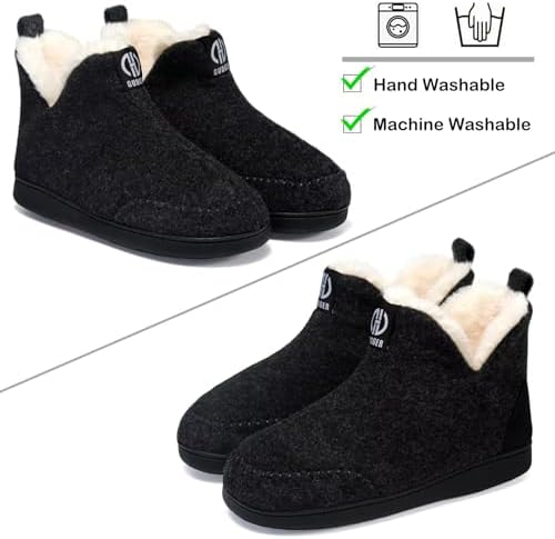 Vue 5 de Homme Femme Feutre Chausson