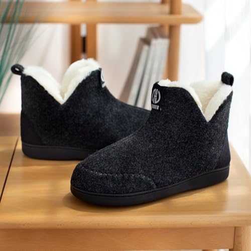 Vue 6 de Homme Femme Feutre Chausson