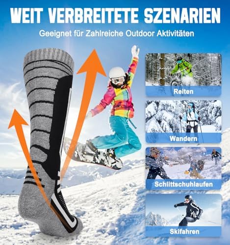 Vue 6 de Chaussette De Ski En