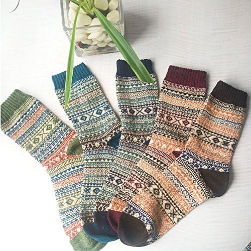 Vue 2 de Chaussette Femme Hiver Doux