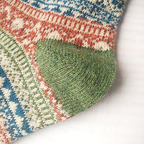 Vue 3 de Chaussette Femme Hiver Doux