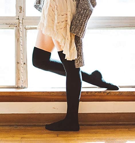 Vue 3 de Chaussettes Hautes Montantes Femmes