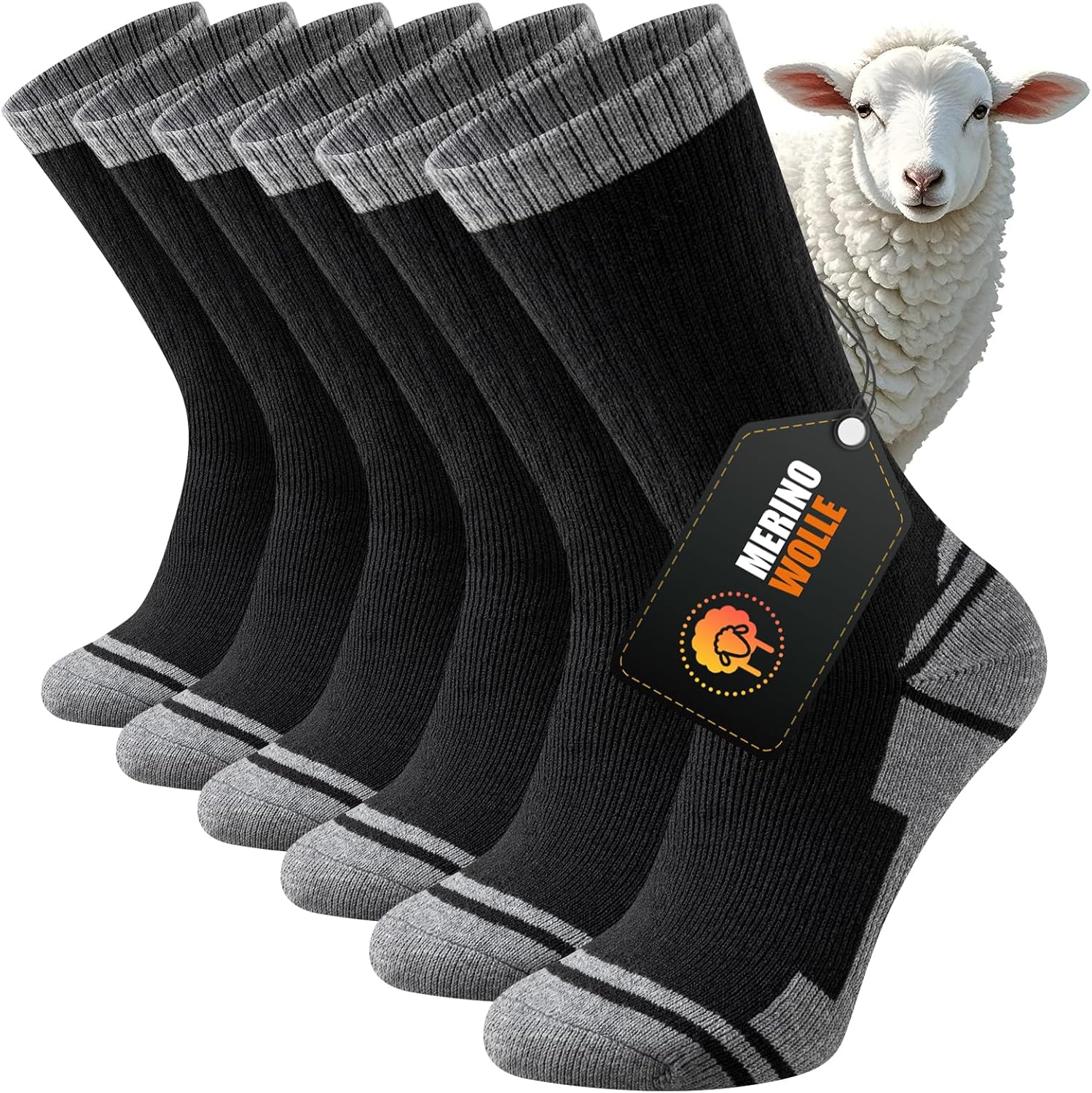 Chaussettes Randonnee Laine Merino