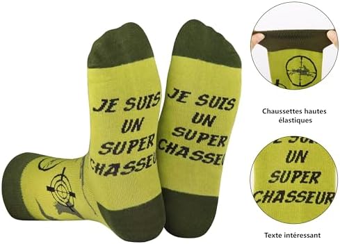 Vue 2 de Chaussettes Humour Homme Idee