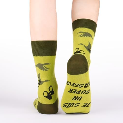 Vue 4 de Chaussettes Humour Homme Idee