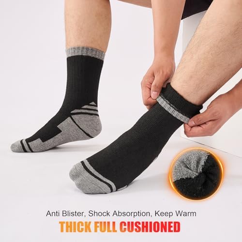 Vue 4 de Chaussettes Randonnee Laine Merino