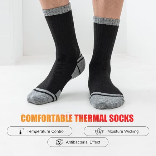 Vue 5 de Chaussettes Randonnee Laine Merino
