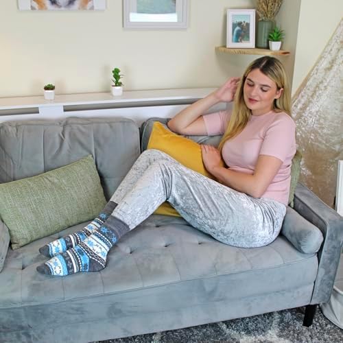 Vue 4 de Femme Paires Thermiques Chaussettes
