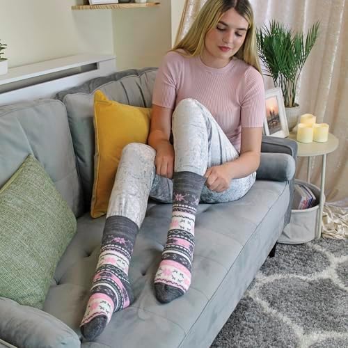 Vue 5 de Femme Paires Thermiques Chaussettes