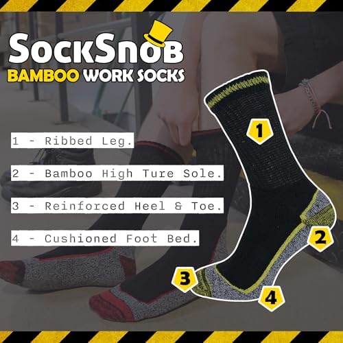Vue 5 de Chaussettes De Travail En
