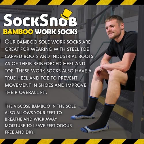 Vue 6 de Chaussettes De Travail En