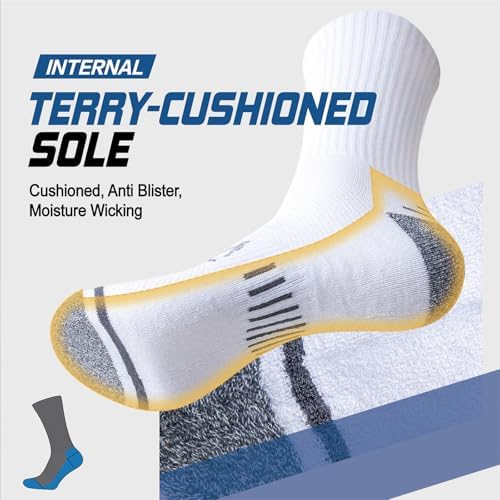 Vue 3 de Chaussettes Randonnee Homme Paires
